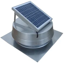 На солнечной энергии чердак вентилятор выхлопной крыши вентиляционный вентилятор 10 Вт солнечная панель