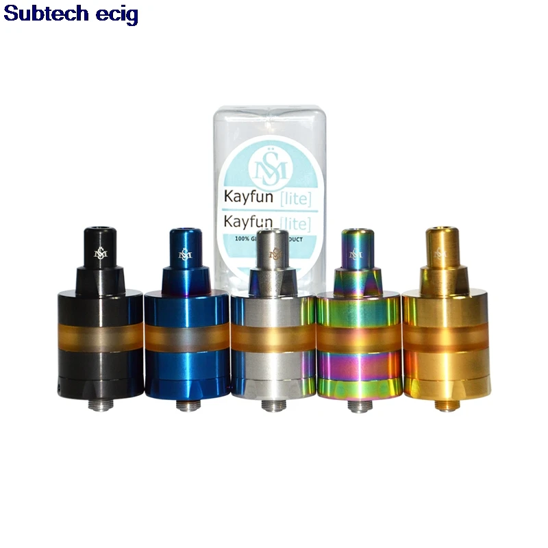 

2019 Newest Kayfun Lite RTA Atomizer Electronic Cigarette 22MM Diameter KF Lite Mech Tank Kayfun Prime V5 for Mechanical Box Mod