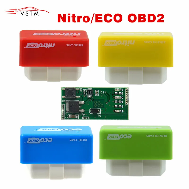 Чип ECU Nitro OBD2 EcoOBD2 тюнинг штекер и драйвер для дизельного автомобиля больше