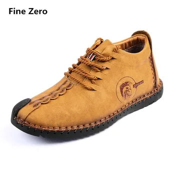 

Male Winter Keep Warm Ankle Botas Men Boots Split Leather Casual Men Shoes with Plush Man big size 47 48 oxfords dress shoes