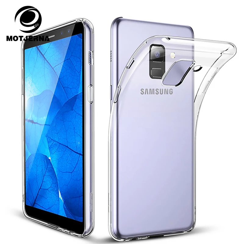 Soft TPU Phone Case For Samsung Galaxy S8 S9 Plus S10 S7 Edge Note 8 9 J4 J6 2018 S10E M10 M20 M30 Clear Ultra Slim Cover |