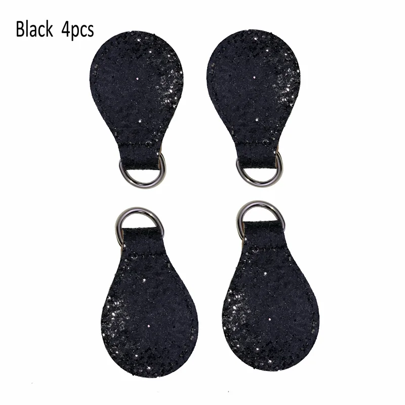 Diy High quality 2 pair 4 pc matte Drop End for Obag handle PU Drop attachment for O bag Obasket women Bag 