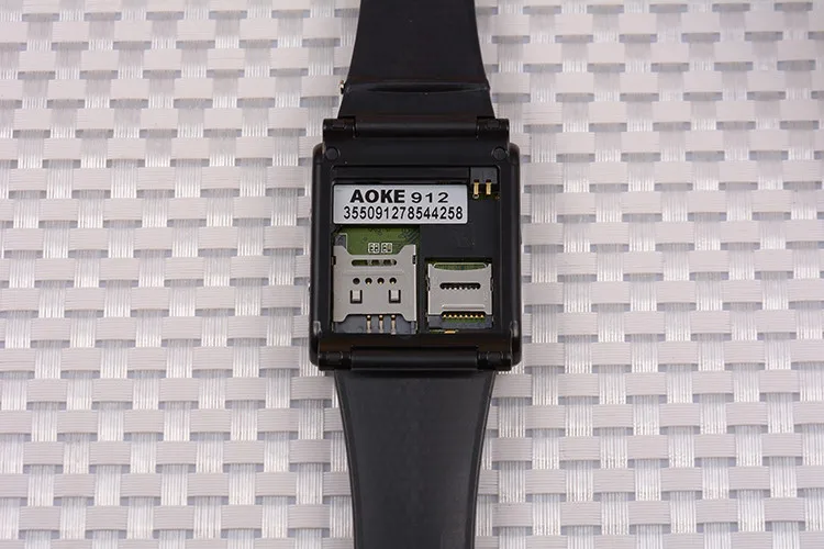 Бесплатная доставка Aoke812 Смарт часы 1.44 &quottft fm радио громкой связи GPRS/sms Bluetooth Micro SD