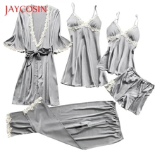 Женское сексуальное кружевное белье JAYCOSIN, пикантное нижнее белье, Белье для сна, одежда для сна, 5 шт., костюм, кружевное нижнее белье на спине, свободное белье