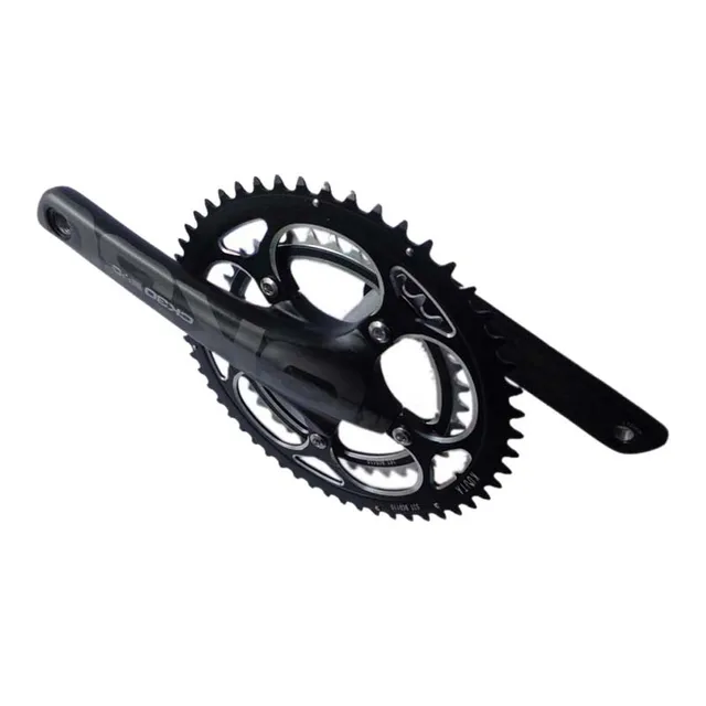 Cheap Carbon Crank Road Bike Crankset BB30 170/172.5/175mm BCD110 Carbon Bicycle Chainwheel and Crank bielas bicicleta pedivela