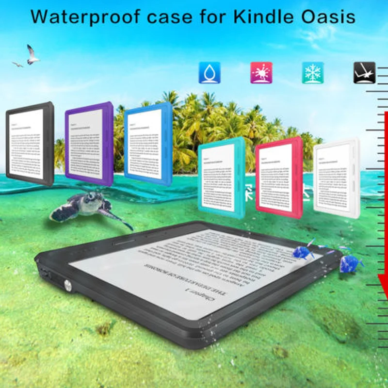 

Redpepper Snow Drop Waterproof Diving Photograph Case Cover for Kindle oasis 6