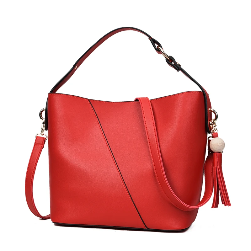 2018 Pu Leather Bag Luxury Women Shoulder Bags Handbag Brand Designer