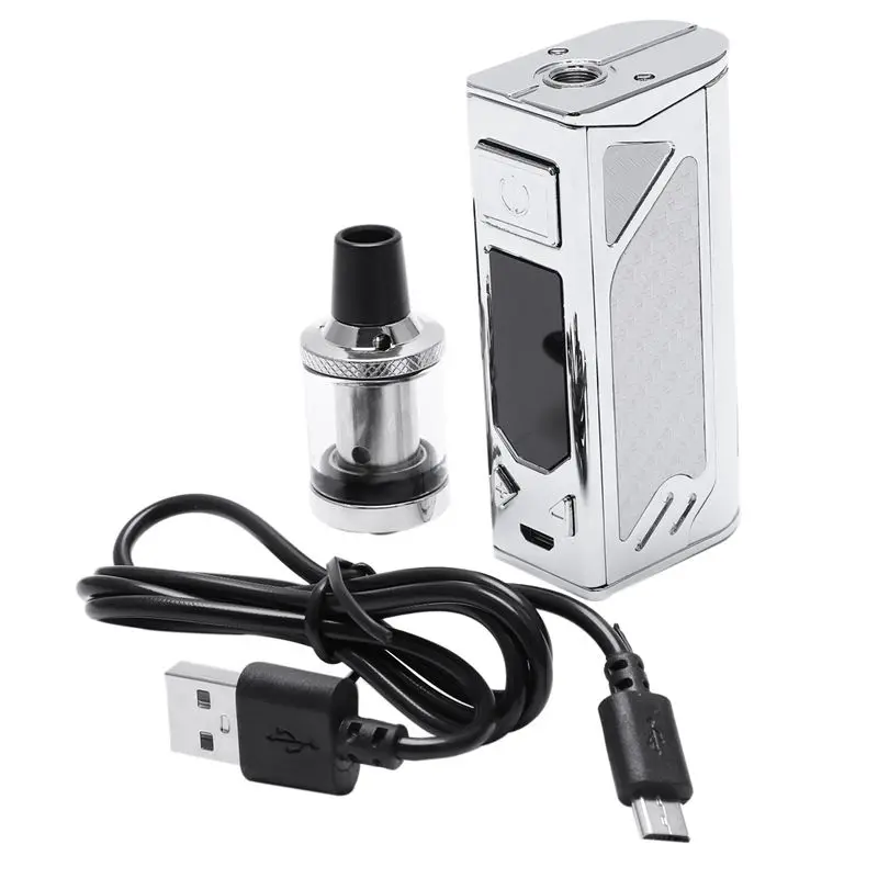 

100W Electronic Cigarette Starter Kit 2200mAh Built-in Battery 3.5ml Tank 0.3ohm Atomizer 510 Thread Top Air Intake Vape