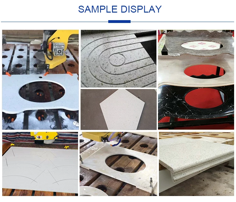 ЧПУ камень центр машина гранит край полировки машина для мрамора и гранита