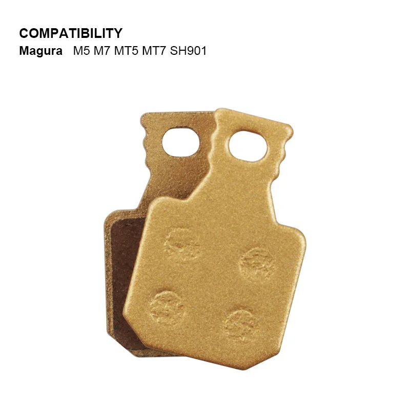 2 Pairs Cycling Mountain Bicycle Hydraulic Brake Pad For Magura M5 M7 MT5 MT7