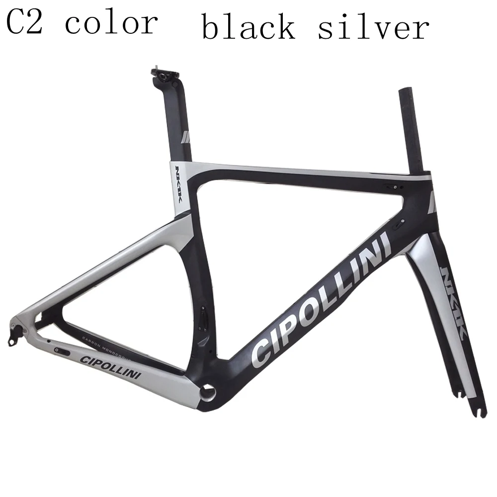 Best T1000 cipollini NK1K taiwan made Full carbon road  bike bicycle frame fork seatpost QR brake&Disc Brake XDB/DPD available 5