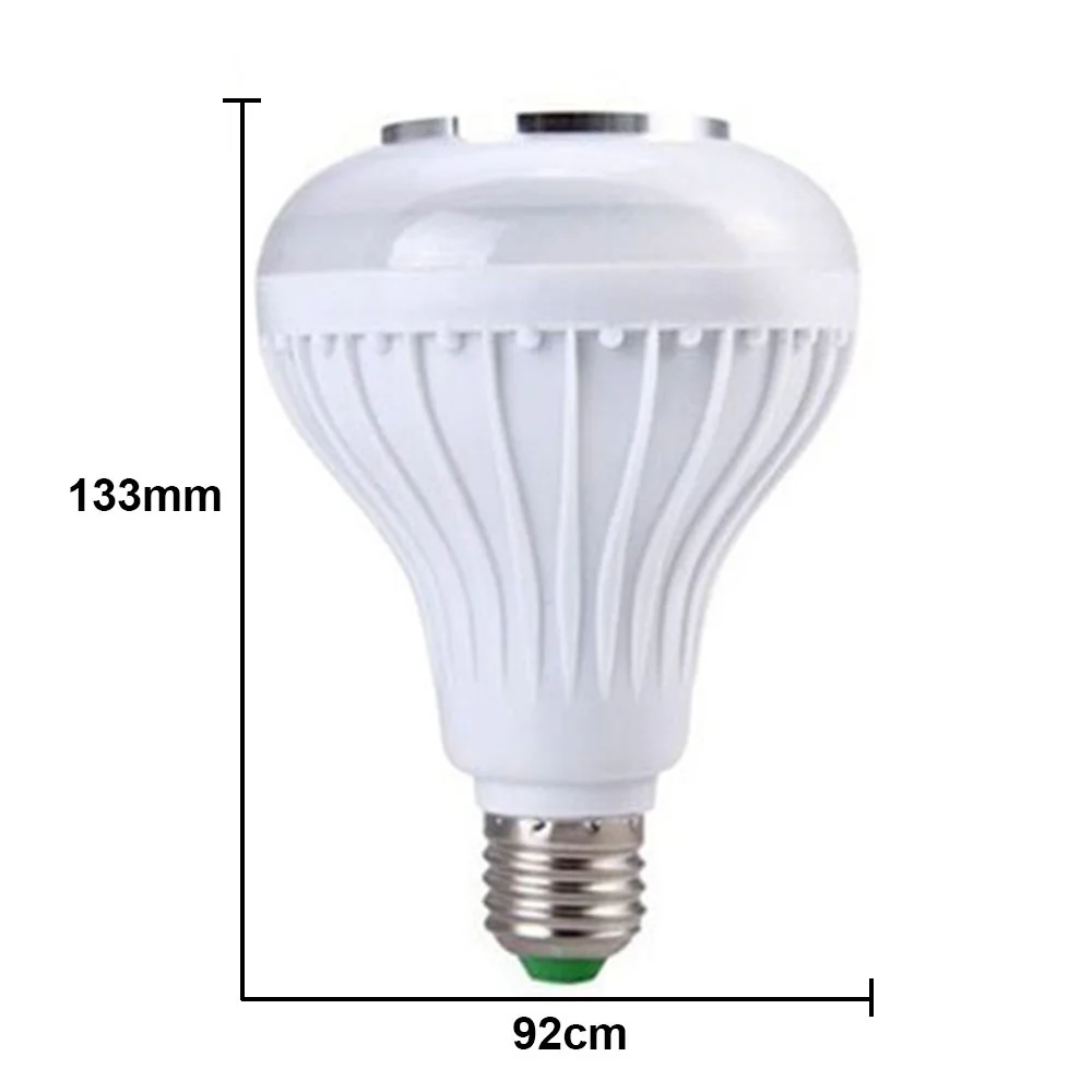 Us 8 99 20 Off Wireless Bluetooth Music Bulb Speaker With Led Colorful Remote Control Speakers Portable Outdoor Emergency Light Loudspeaker In