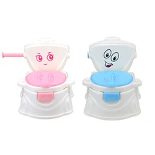 Детский горшок портативный милый мультяшный Музыкальный детский туалет тачки Детский горшок WC Детский горшок стул для обучения девочек мальчиков сиденье для унитаза