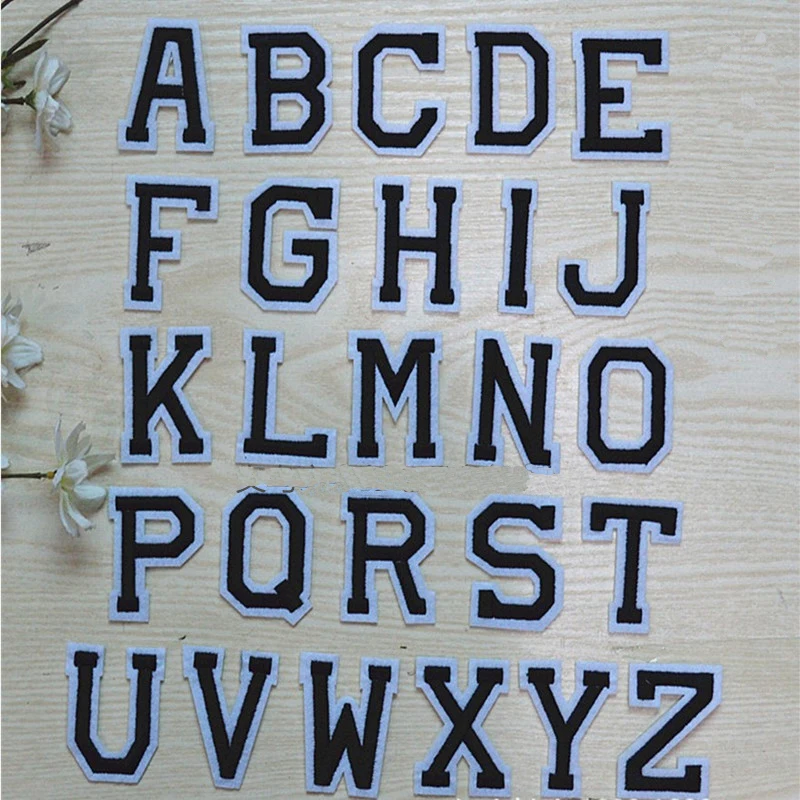26pcsset alphabet letters diy patch embroidery clothing accessories 26pcsset alphabet letters diy patch embroidery clothing accessories