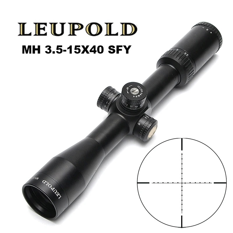 

LEUPOLD MH 3.5-15X40 SFY Tactical Hunting Riflescopes Side Parallax Focus Hunting Optics Riflescope Sniper Gear Air Gun Rifle
