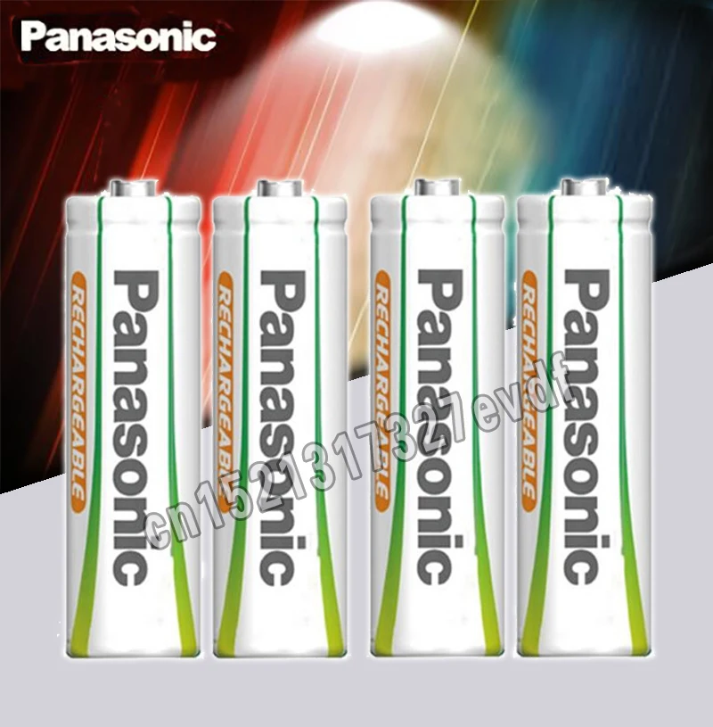 100% Оригинальный аккумулятор Panasonic AA 4 шт./лот 1 2 в 2000 мАч перезаряжаемая батарея aa