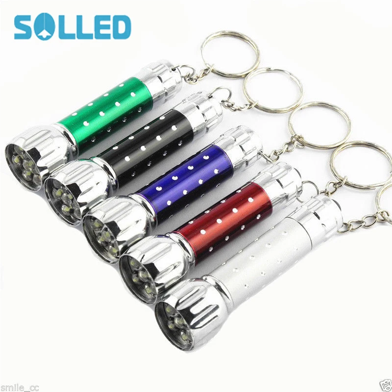 SOLLED Мини светодиодный фонарик фонарь с регулируемым зумом для фокусировки