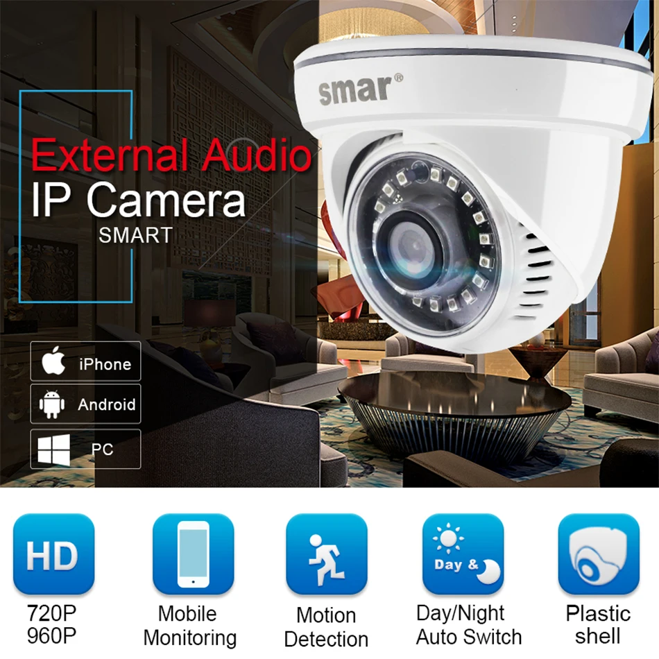 1- External Audio 720P 960P
