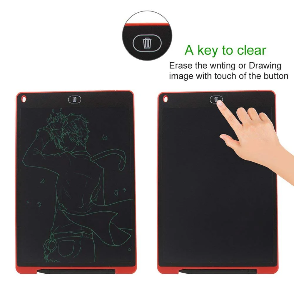 Portable 12 Inch LCD Writing Tablet Digital Drawing Tablet Electronic Handwriting Pads Electronic Tablet Board ultra 2