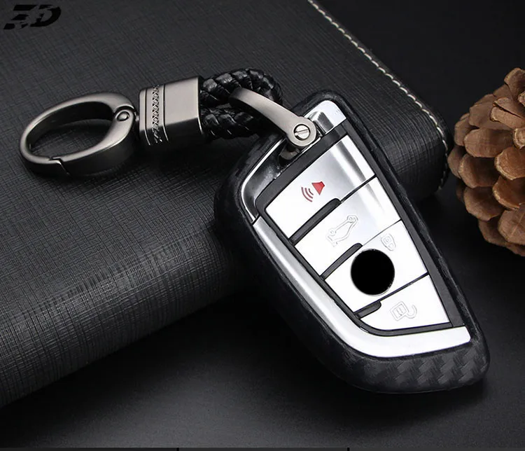Дистанционный умный силиконовый углеродное волокно ключа автомобиля чехол КРЫШКА ДЛЯ BMW X5 X6 F15 1 2 5 7 серии 218i X1 F48 X3 X4 540 740 для BMW X5 ключ