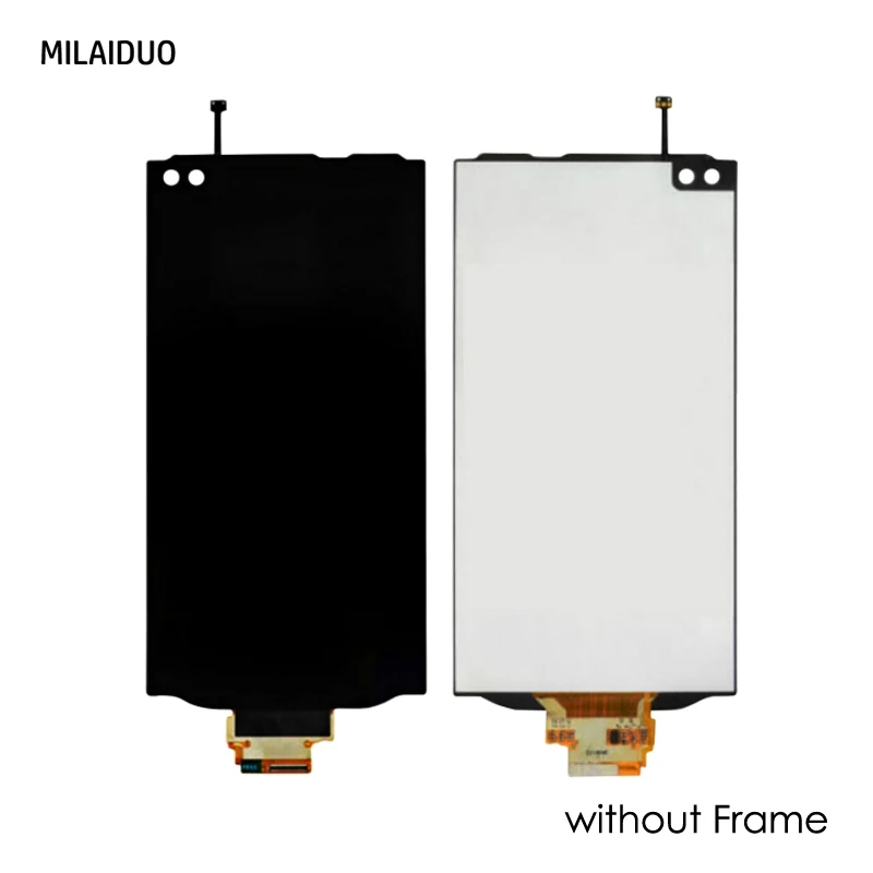 Ceny Wyświetlacz LCD do LG V10 H960 H900 VS990 ekran dotykowy Digitizer części zamienne do montażu czarny z bez ramki 5.7 Cal