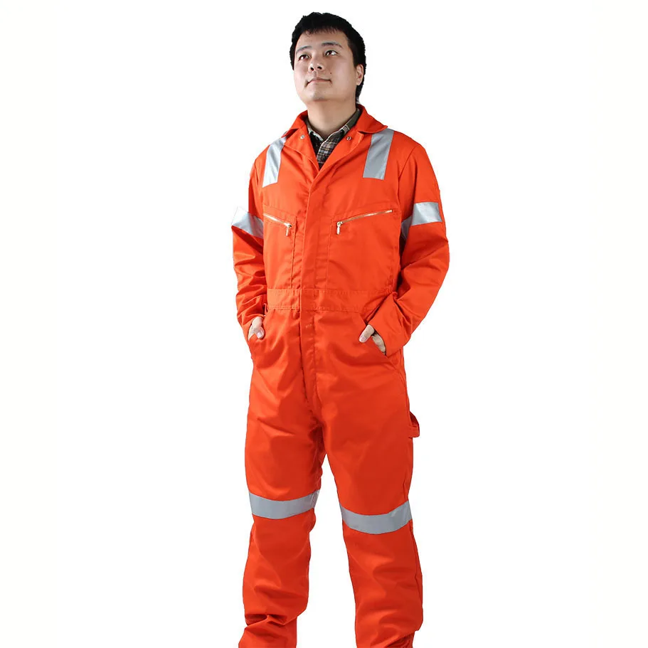 Men's Work clothing reflective strip coveralls working overalls