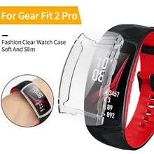 Мягкий прозрачный чехол для экрана для samsung gear Fit 2 Pro Watch/R365 часы Полное покрытие устойчивые к царапинам аксессуары для бампера