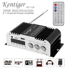 2.1CH Super Bass HI-FI Car Audio High Power Amplifier FM Radio Player SD USB DVD MP3 with Remote Controller for Car Motorcycle 2.1CH Super Bass HI-FI Car Audio High Power Amplifier FM Radio Player SD USB DVD MP3 with Remote Controller for Car Motorcycle