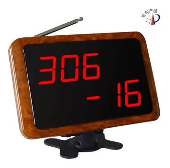 

Free shipping! Wireles calling system display receiver,display the room number and table number, touchable server screen display