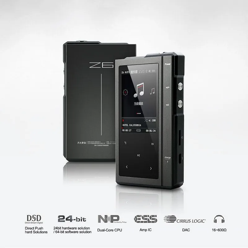 Moonlight AIGO Z6 PRO Hi fi CS4398 плеер Mp3 портативный без потерь музыка Mp3 спортивный плеер Mp 3