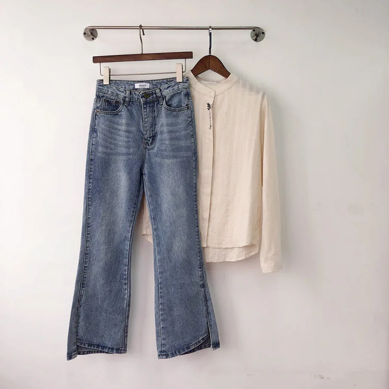 2019 Fino Punto Pantalones Y Generoso De Pierna Elegante Mujer Primavera Micro Mejor Explosiones Venta Slim Nueve la 8B7w8r