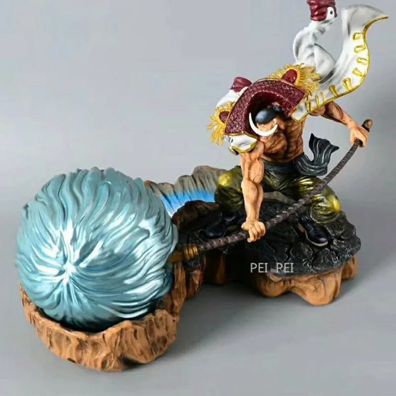 

ONE PIECE White Beard Edward Newgate Whitebeard Pirates Full-Length Portrait PVC Action Figure Collectible Model Toy BOX Q807