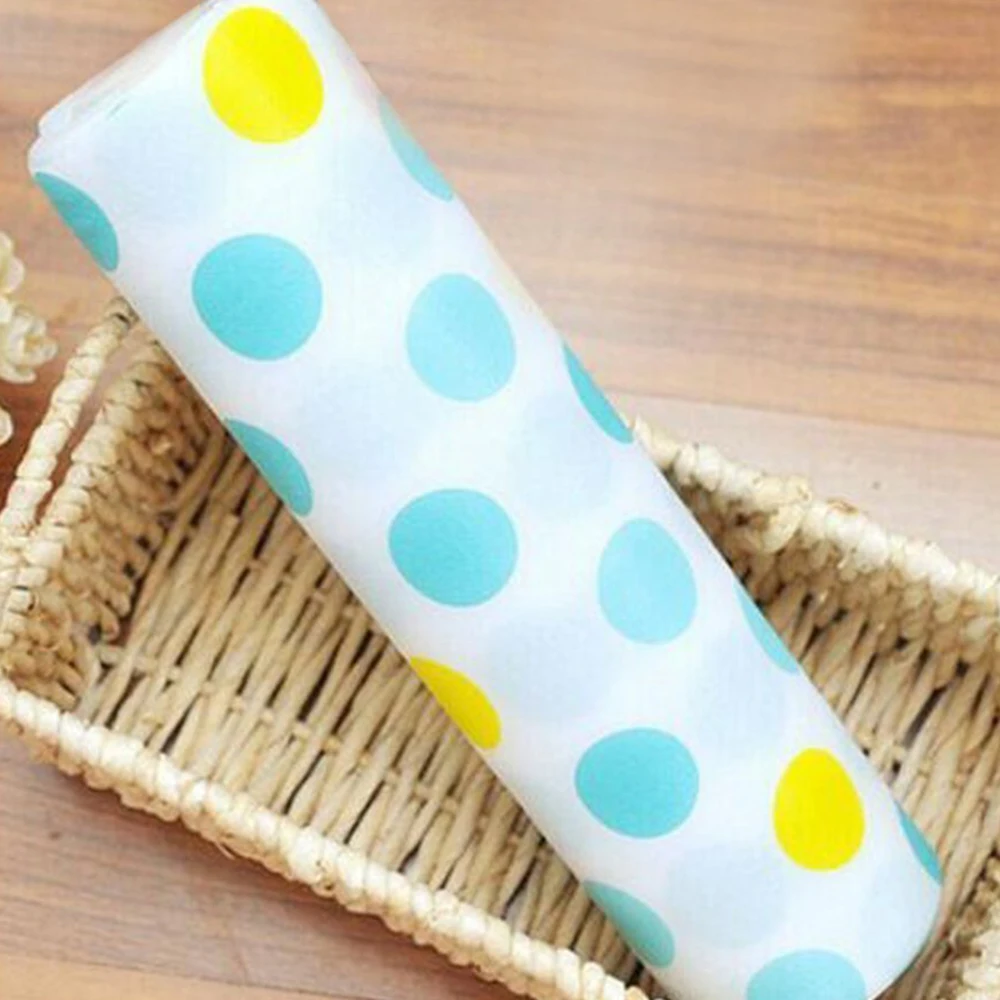 

5 Rolls/Set Non-Adhesive Shelf Paper Beautiful Dot Pattern Drawer Storage Liner for Drawer Table Kitchen Cabinets Pantry