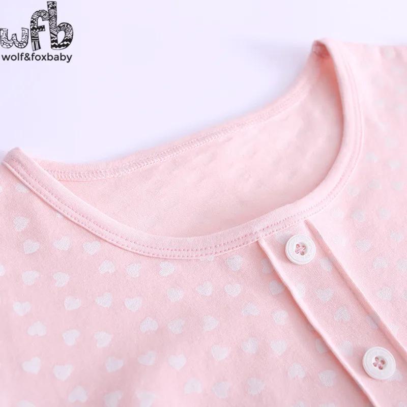 Розничная, домашняя одежда из хлопка с длинными рукавами для детей от 3 до 14 лет ночная рубашка для маленьких девочек осенне-Весенняя пижама с принтом
