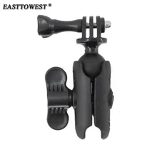 Easttowest 360 Grados Gira la Cámara Clamp Mount Luz de Relleno de Buceo ABS bola de clip para gopro héroe 4 3 xiaomi yi sj4000 sj7000