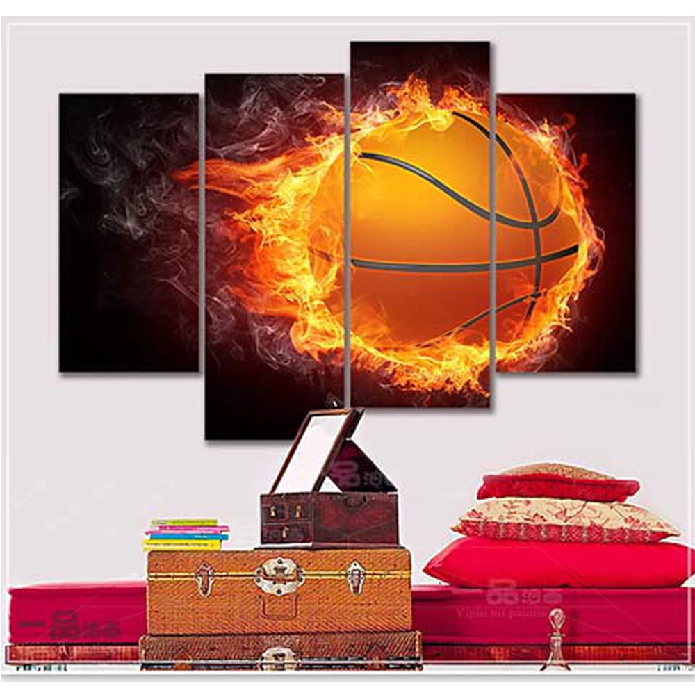 

Full Resin Square Diamond Painting 5D Diamond embroidery Needlework Diamond Mosaic Cross Stitch home decoration Basketball RS33