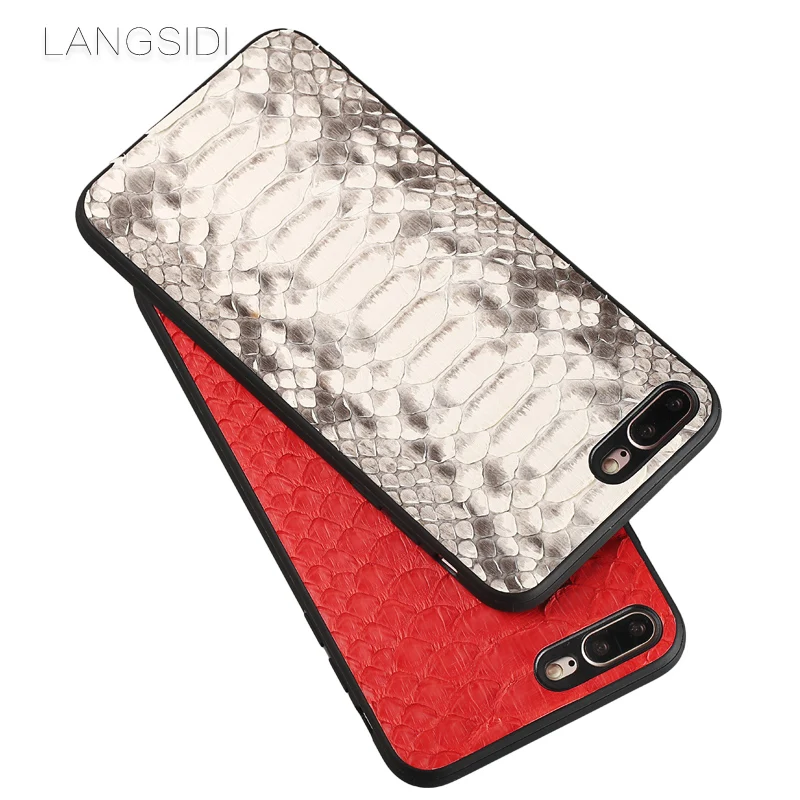 

luxurious Python skin phone case for iphone 6plus case X XS XR 6 7 8 8plus for men and women Anti-fall protection cover