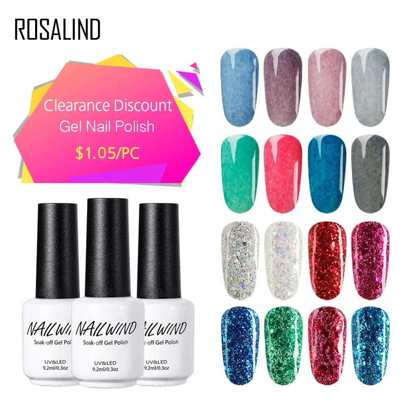 ! Скидка! ROSALIND Гель лак из искусственного меха алмазная полировальная краска для