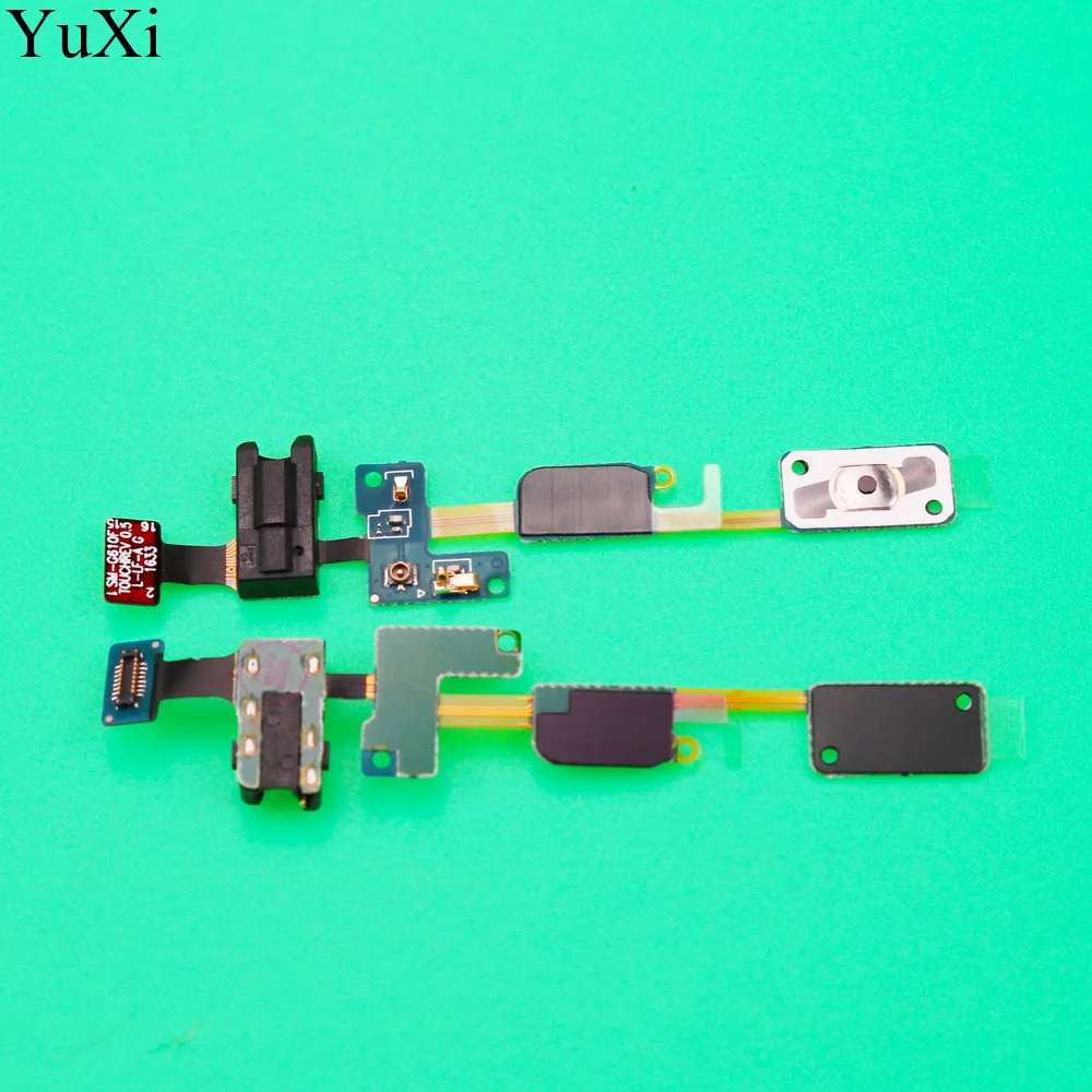 

YuXi Home Button + Earphone Jack Flex Cable for Samsung Galaxy J7 Prime / On7 (2016) G610