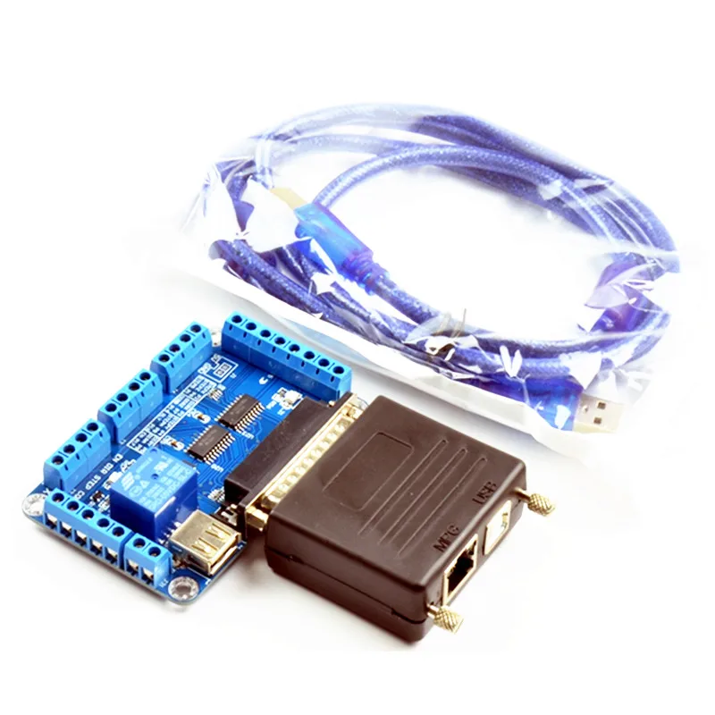 CNC MACH3 USB to Parallel LPT Port Converter Adapter 6 Axis Controller