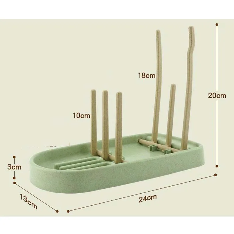 Baby Bottle Drying Rack Tree Shape Kitchen Feeding Holder Tools