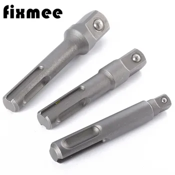 

3pcs Hammer Drills Sds Plus Socket Driver Set Sds Plus Socket Driver Adaptor Converter Fits 1/4" 3/8" 1/2 Screwdriver Bit Holder