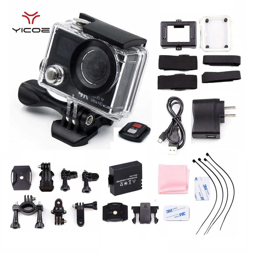 Prix pour H3R D'action Caméra Ultra HD 4 K 1080 P 2.0 pouce LCD Double Écran étanche 170d lentille à distance wifi sport cam go yi 4 k pro deportiva Prix pour H3R D'action Caméra Ultra HD 4 K 1080 P 2.0 pouce LCD Double Écran étanche 170d lentille à distance wifi sport cam go yi 4 k pro deportiva
