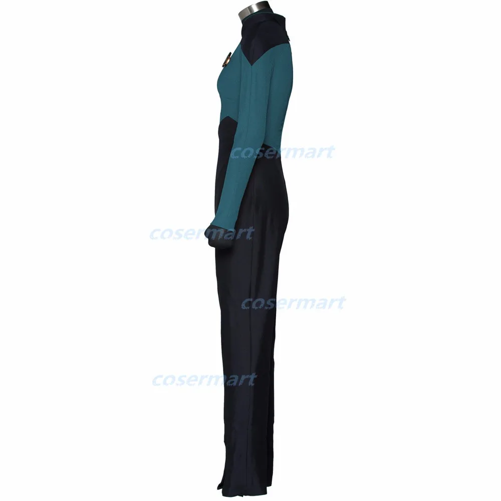 Star Trek Jumpsuit Cosplay Costume Red Blue Yellow Halloween Uniform For Women Men (2)