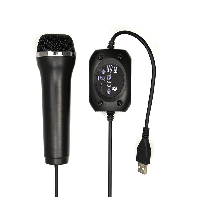 

Hand-held USB Wired Microphone Controller For PS3/PS4 For Xbox One/Xbox 360 For Wii Guitar Singing Game