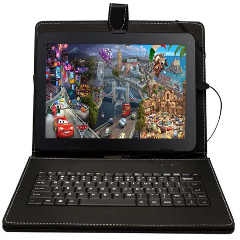 

Boda 10.1" Android 4.4 Quad Core Tablet PC 8GB/1GB Dual Cam Bundle 10" Keyboard as free gift