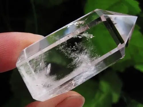ddh001664 Super Clear Quartz Natural Crystal Rainbow Point Cluster Healing | Дом и сад