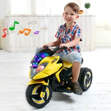 Детский Электрический самокат, перезаряжаемый трехколесный электрический игрушечный автомобиль, детский трехколесный велосипед, игрушка для мальчика, крутые коллекционные машинки