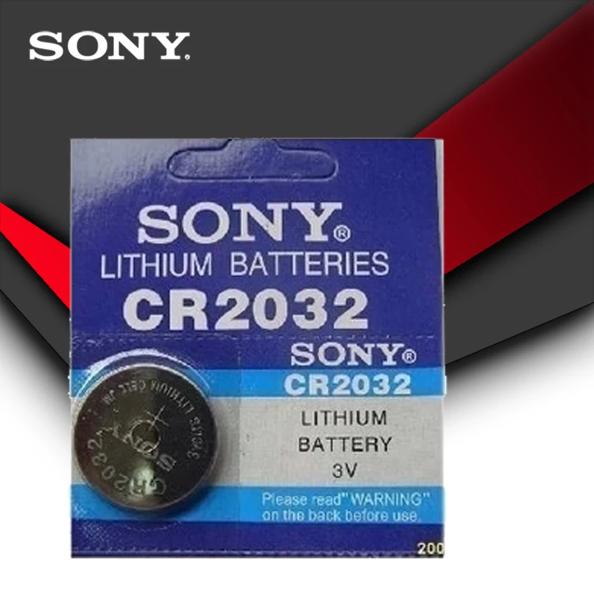 

SONY Original cr2032 Button Cell Batteries 3V Coin Lithium Battery For Watch Remote Control Calculator cr2032