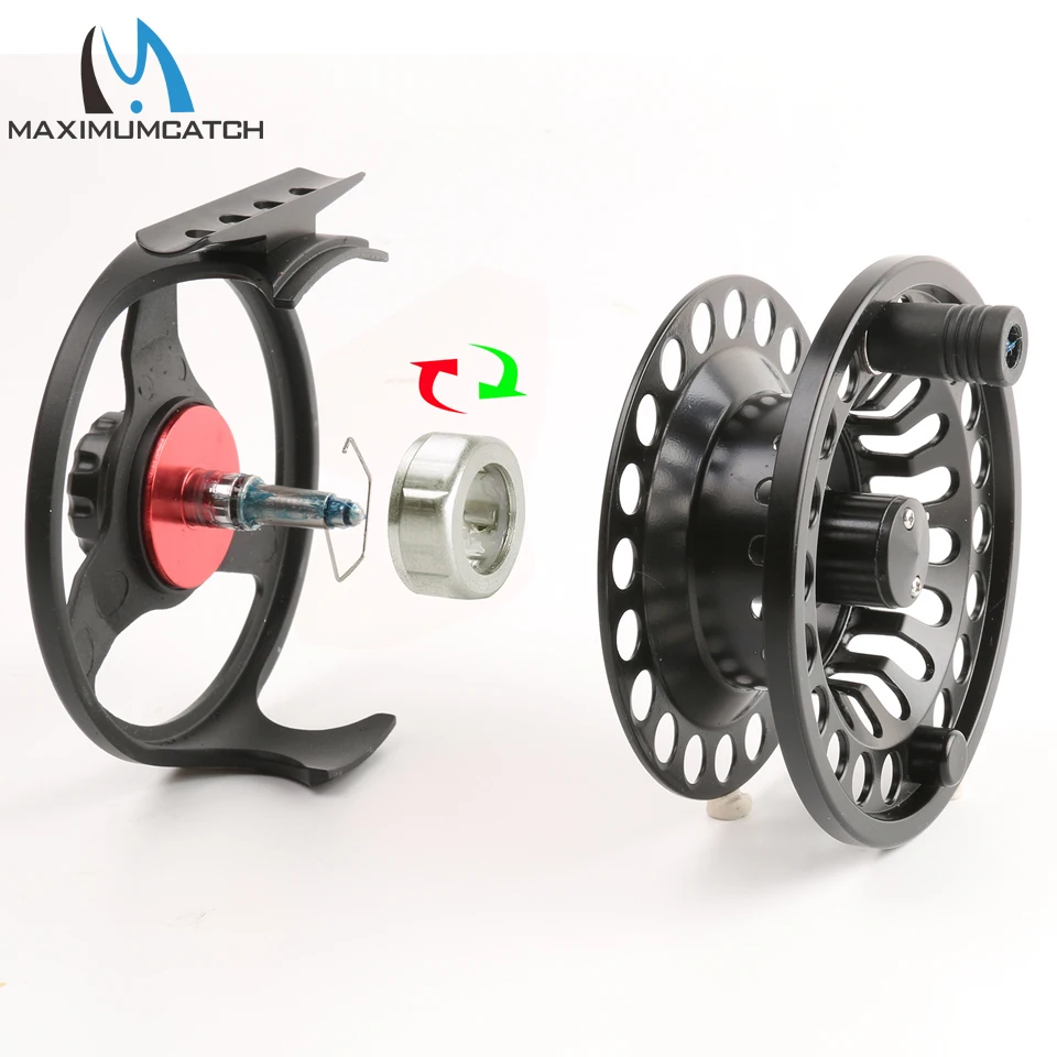 Maximumcatch Fly Fishing Reel 3-8 WT Die-casting and Machine Cut Combined  Aluminum Fly Reel